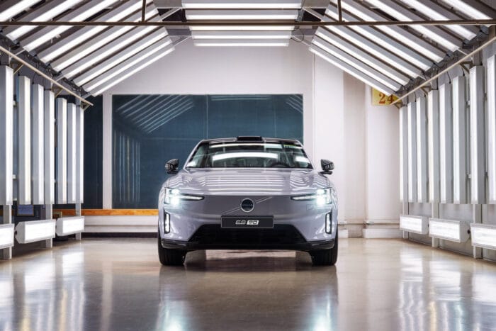 Volvo es start of production chengdu