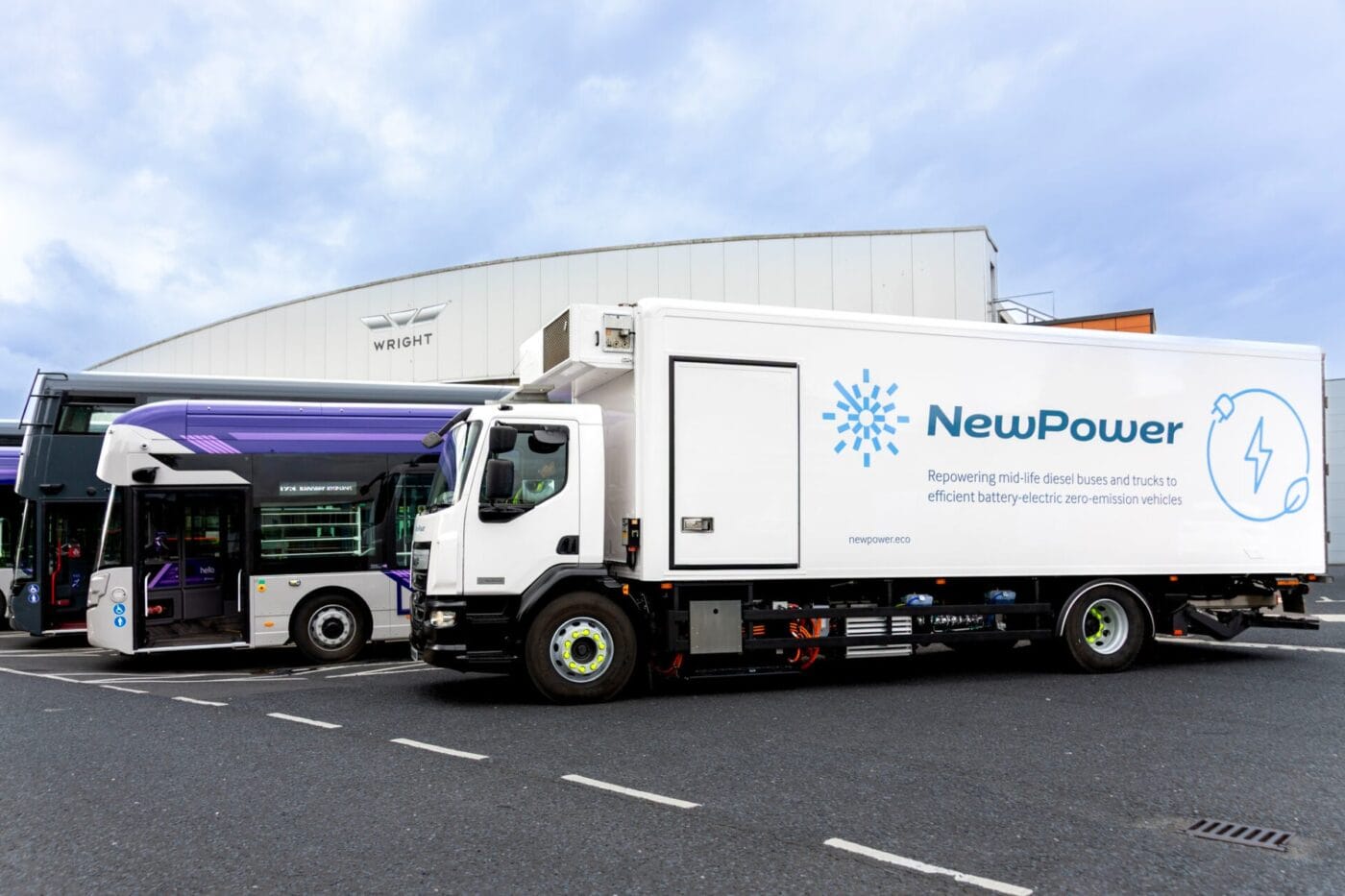 Wrightbus newpower daf electric trucks uk cropped
