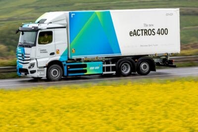 Daimler truck eactros hintergrund