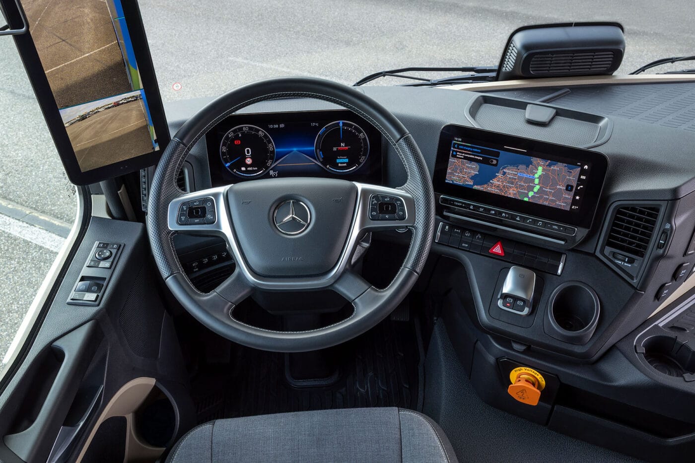 camión daimler mercedes benz eactros 400 e lkw camión eléctrico 2025 09 Daimler camión mercedes benz eactros e lkw camión eléctrico