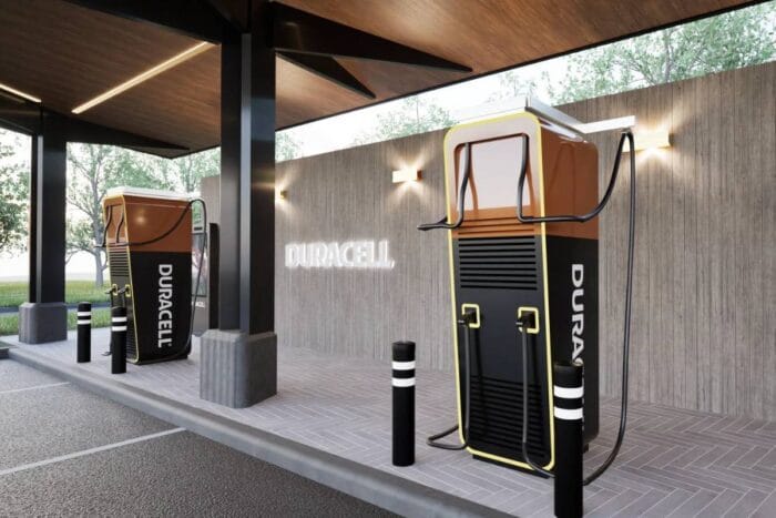 Estaciones de carga Duracell hpc dc uk evn