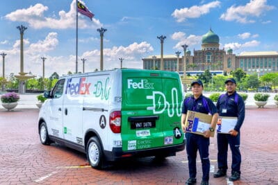 Fedex malaysia maxus e deliver
