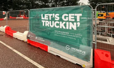 Gridserve ehgv charging hub construction