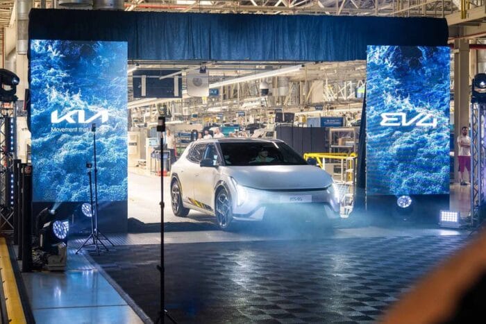 Kia ev4 production slovakia