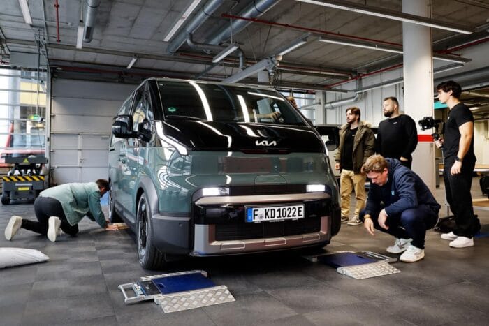 Kia pv5 cargo récord mundial guinness