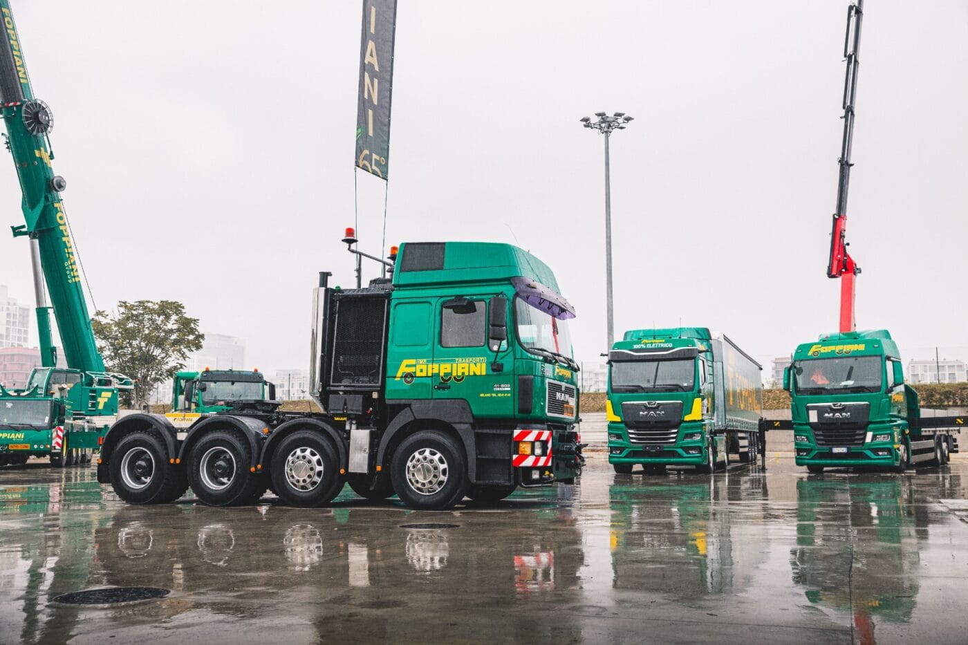 Man fratelli foppiani trasporti electric trucks italy