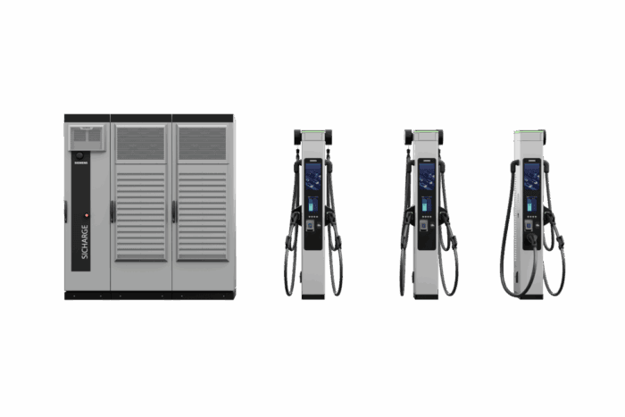 Siemens charging stations sicharge flex