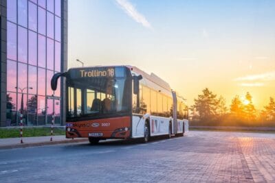 Solaris trolebús o autobús trollino