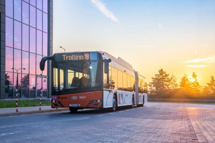 Solaris trolleybus o bus trollino