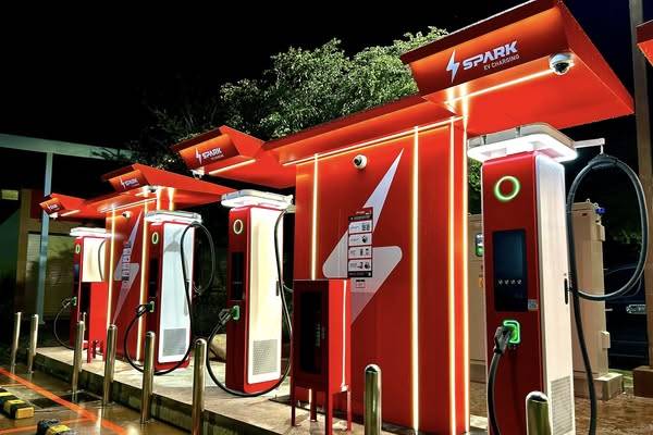 Spark ev charging stations tailandia