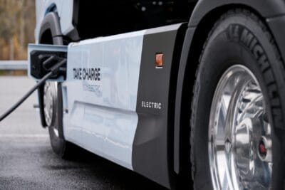 Traton electric truck charging