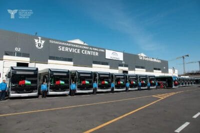 Uzbekistan yutong electric buses cropped