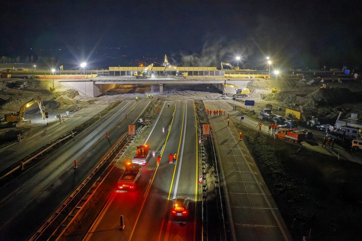 Voltavia project construction electrification