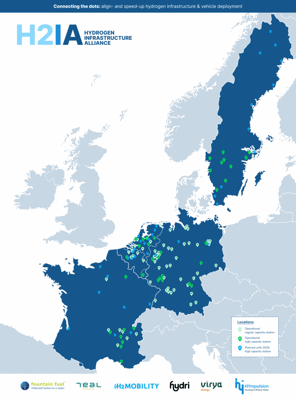 h2 infrastructure alliance map 2025 H2 infrastructure alliance map