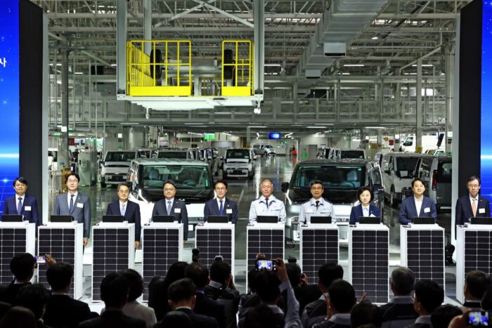 Hwaseong hyundai evo plant east opening ceremony