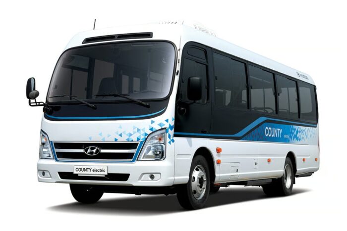 Hyundai condado eléctrico elektrobus autobús eléctrico