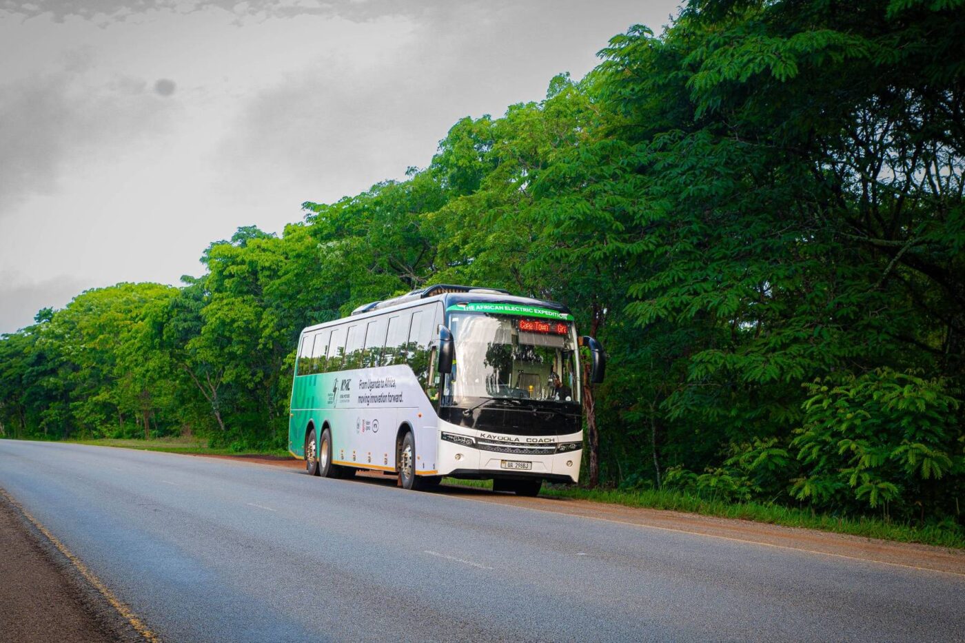 Kiira electric bus africa tour