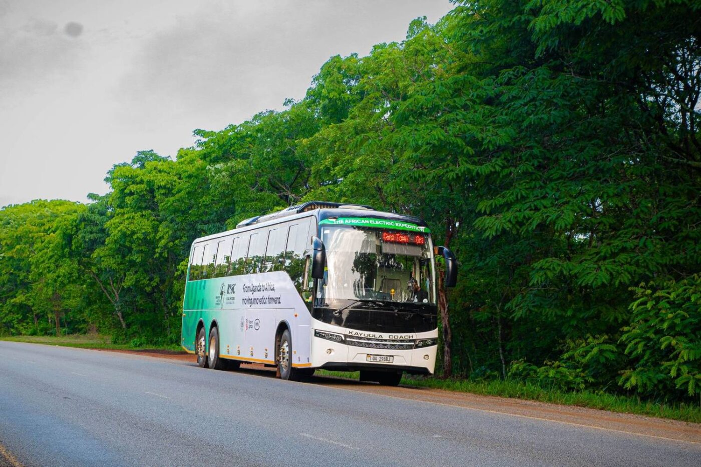Kiira electric bus africa tour