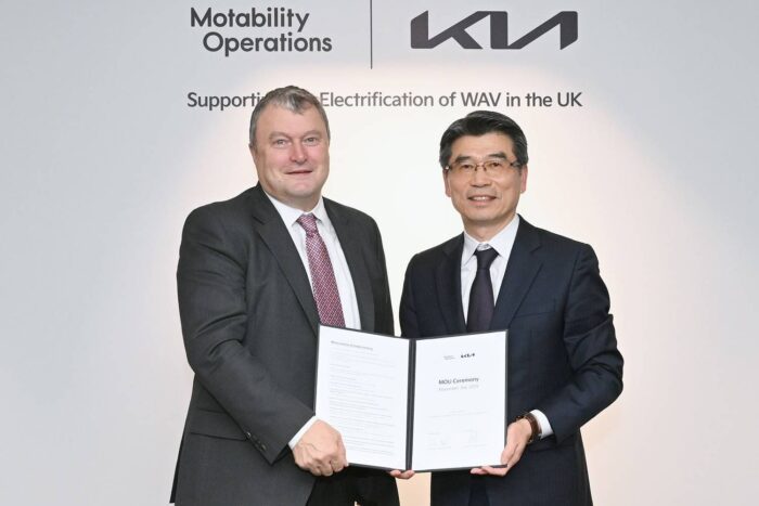 Motability operations kia wav uk agreement