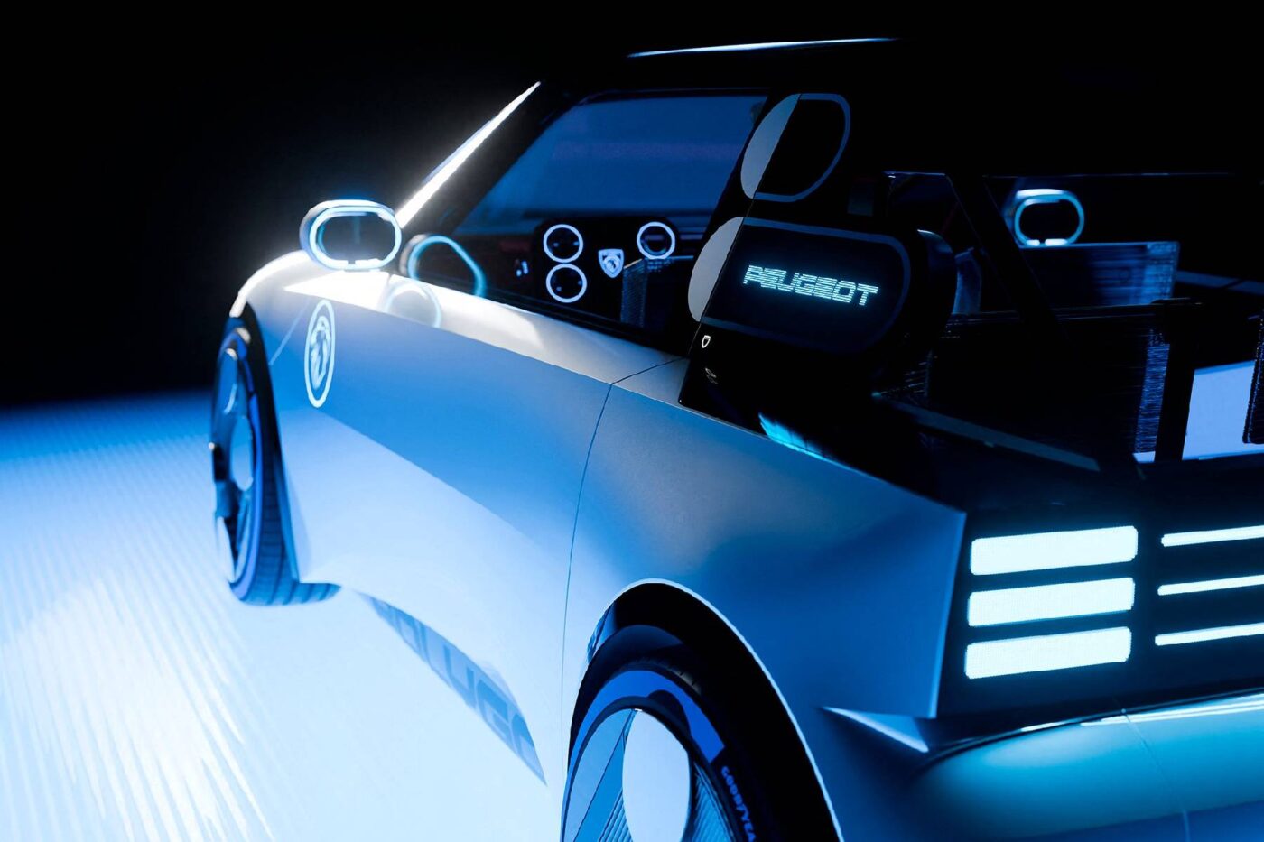 Concepto Peugeot bev polygon