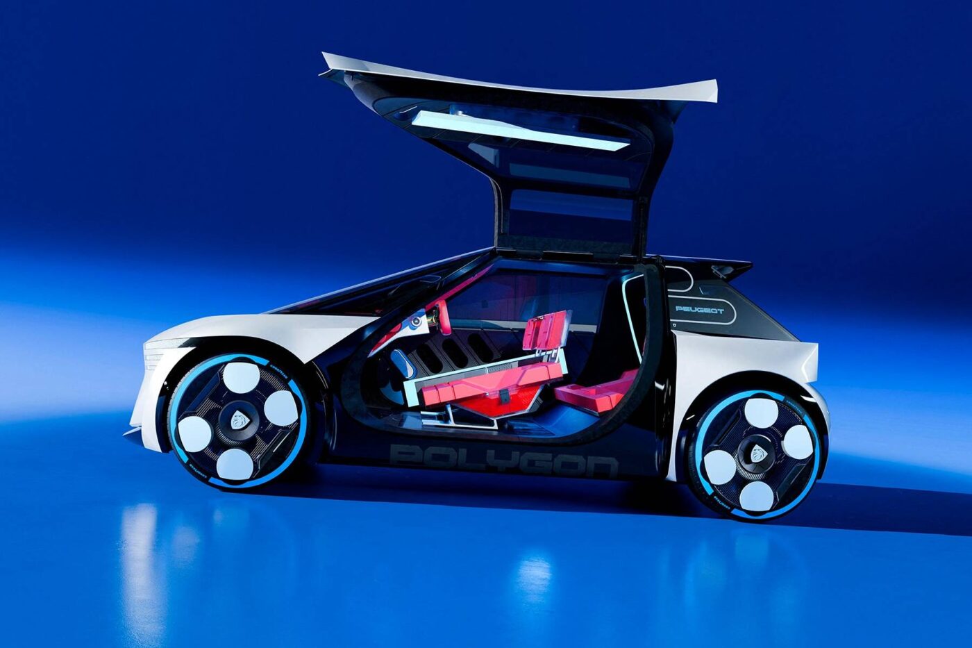 Concepto Peugeot bev polygon