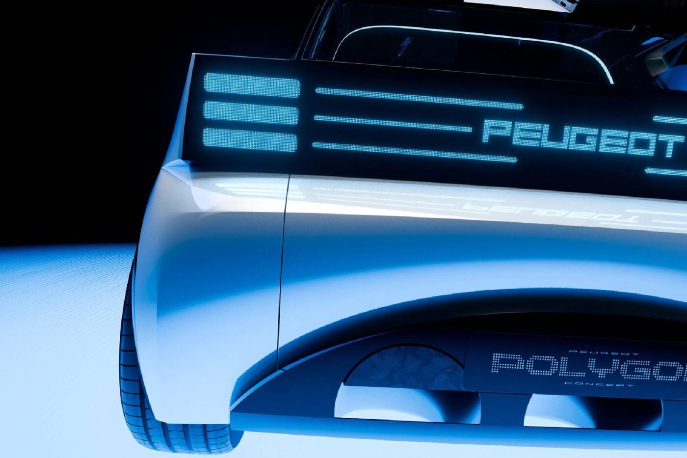 Concepto Peugeot bev polygon