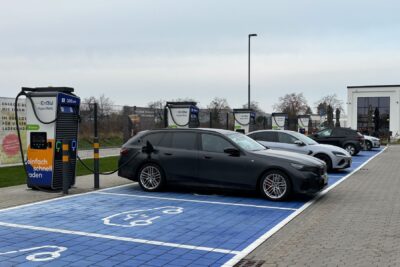 Bmw i5 touring enbw ladestation charging station peine min