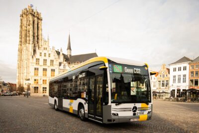 De lijn mercedes benz ecitaro daimler buses rahmenvertrag