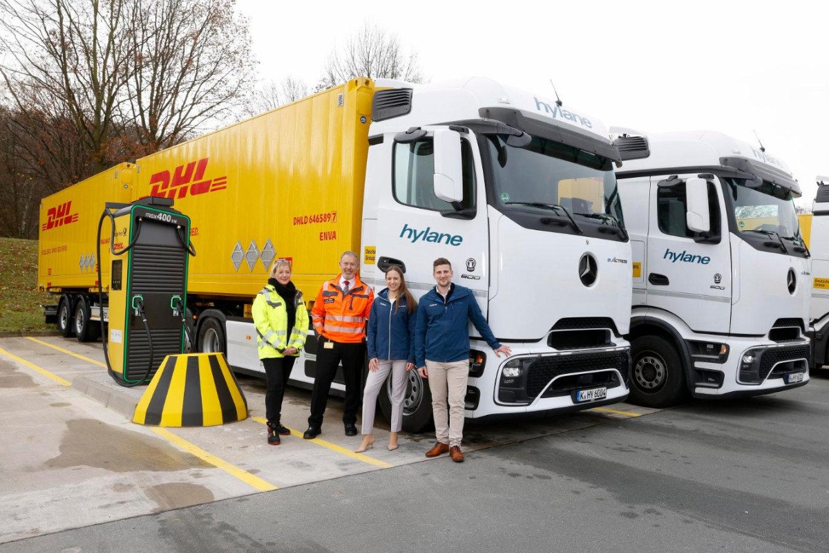 Dhl hylane e lkw eactros