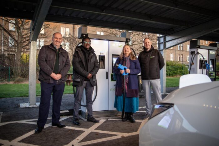 Dundee evolt scotland partnership charging stations cropped
