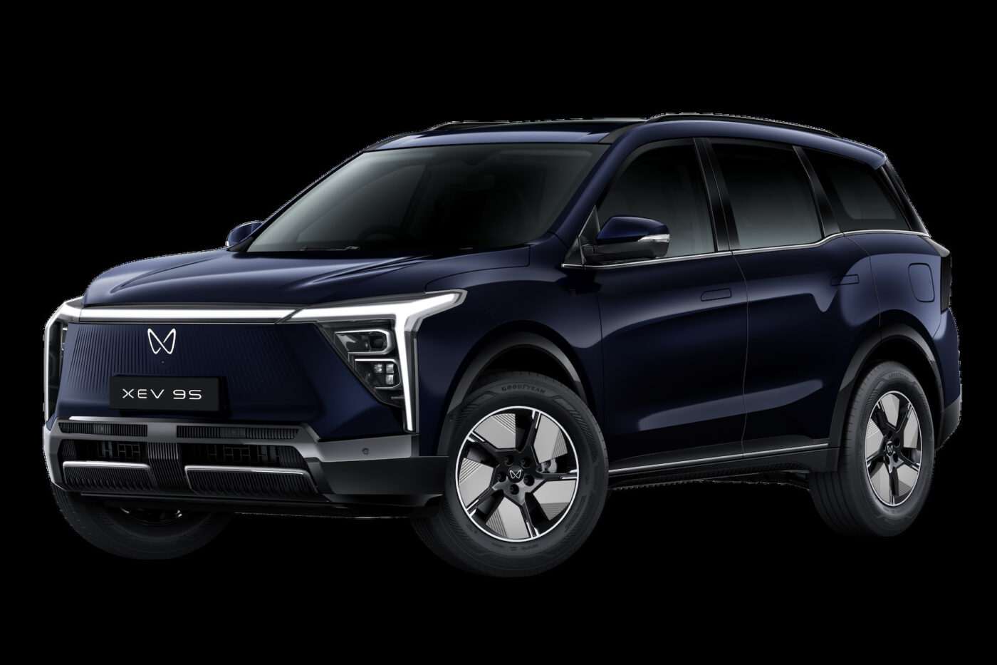 Mahindra xev 9s tres cuartos delantero