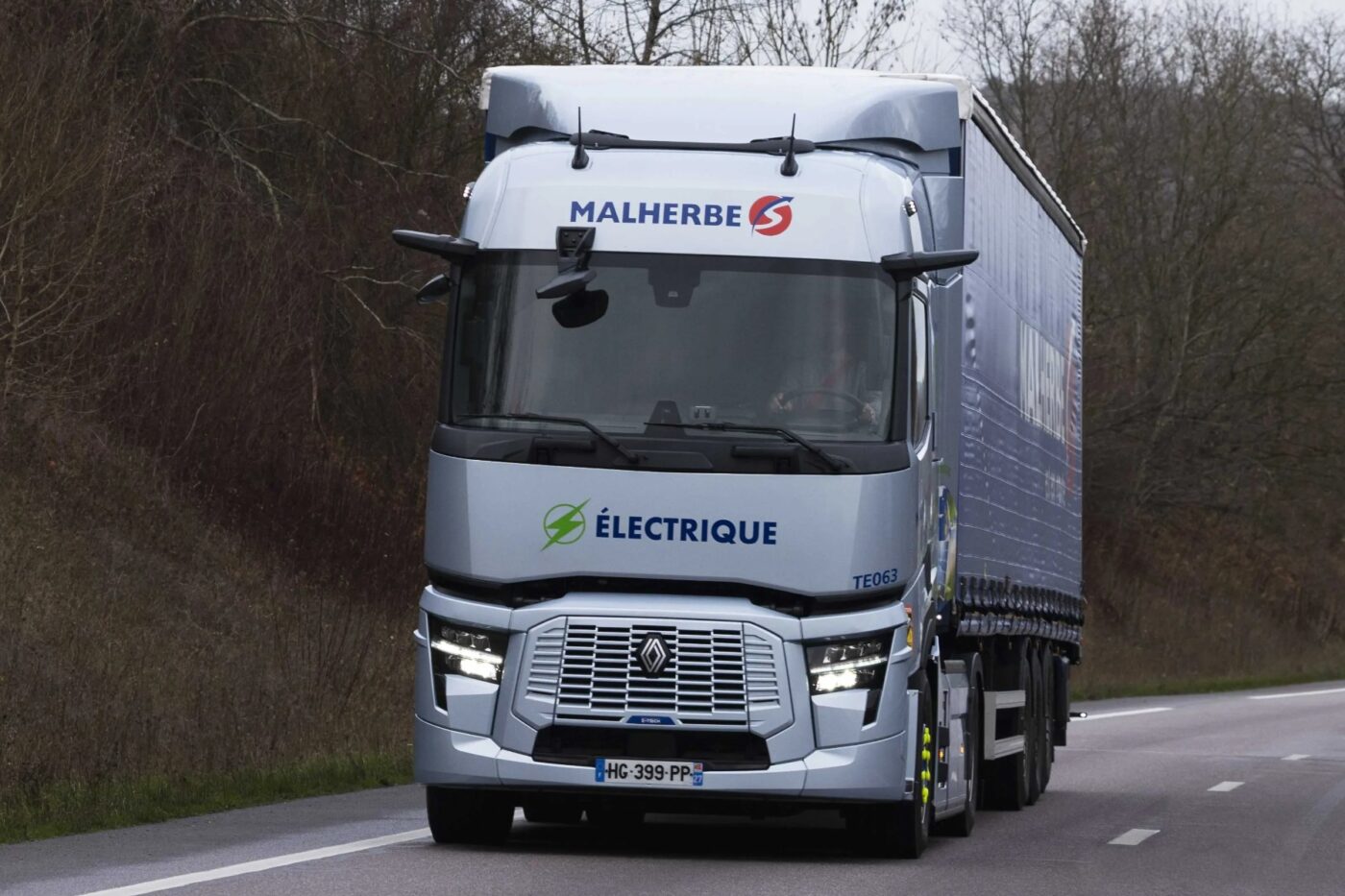 Malherbe renaul trucks e tech t france logistics