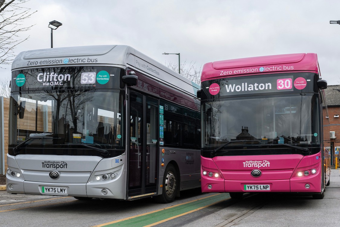 Imagen: Transporte urbano de Nottingham