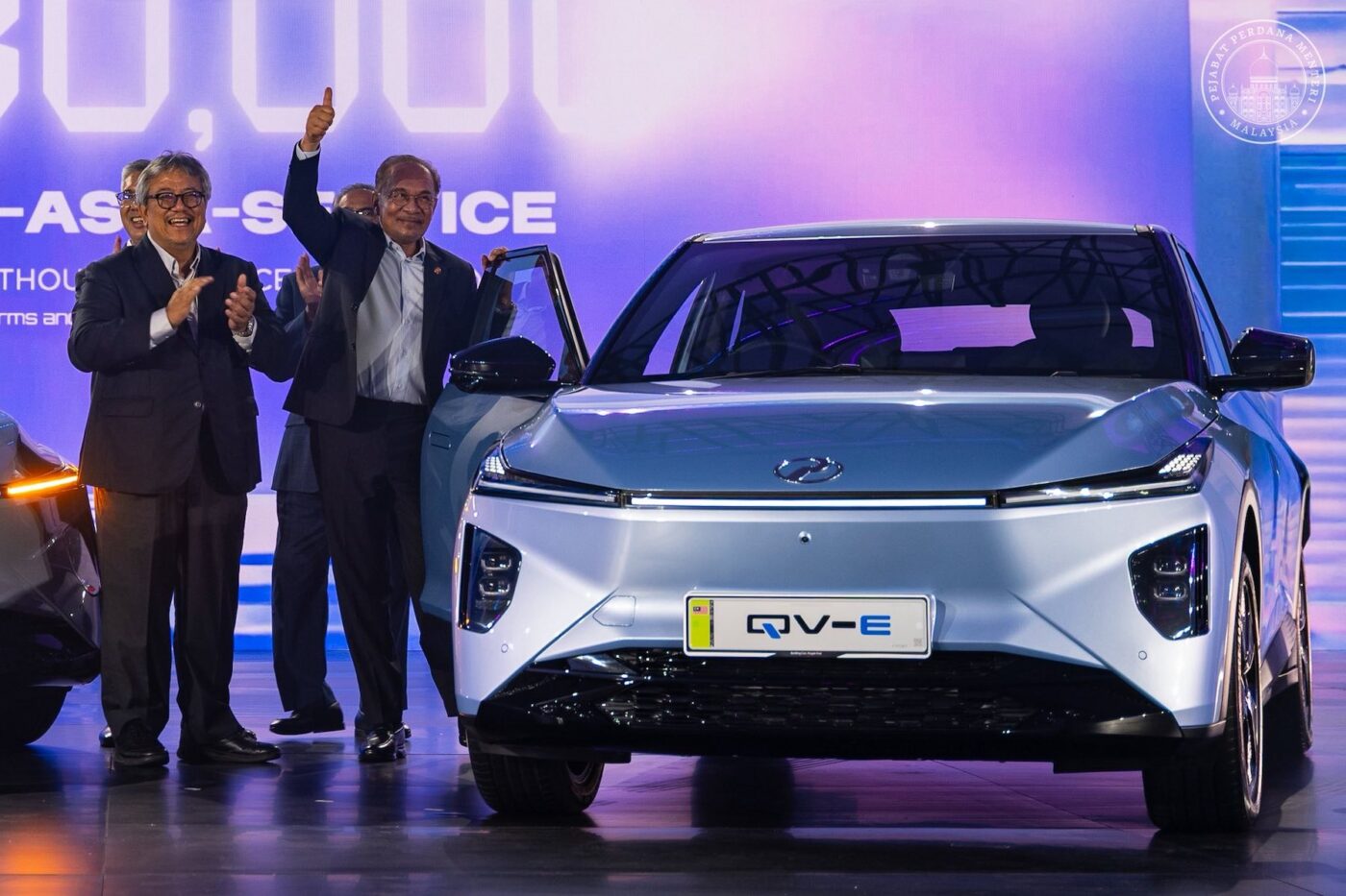 Lanzamiento del Perodua qv e