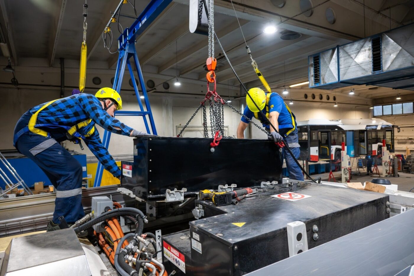 Solaris batterie batería retrofit elektrobus autobús eléctrico min