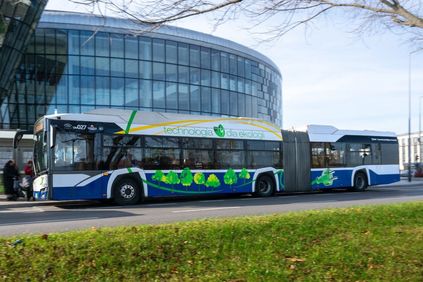 Solaris urbino eléctrico elektrobus autobús eléctrico mpk krakau polen mpk krakow poland min