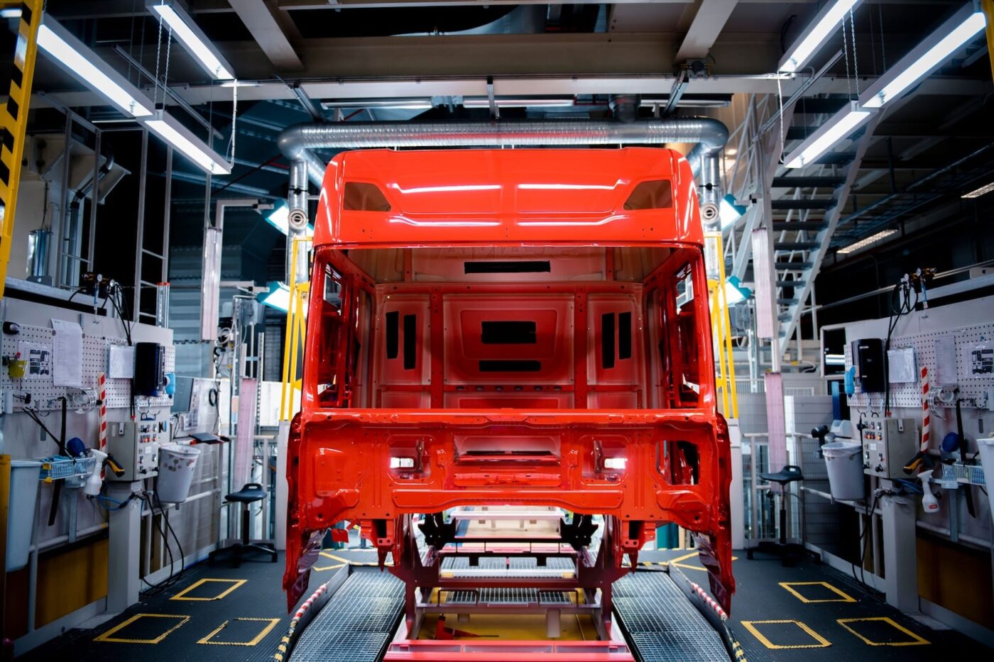 Sistema modular Traton tms scania produktion oskarshamn schweden