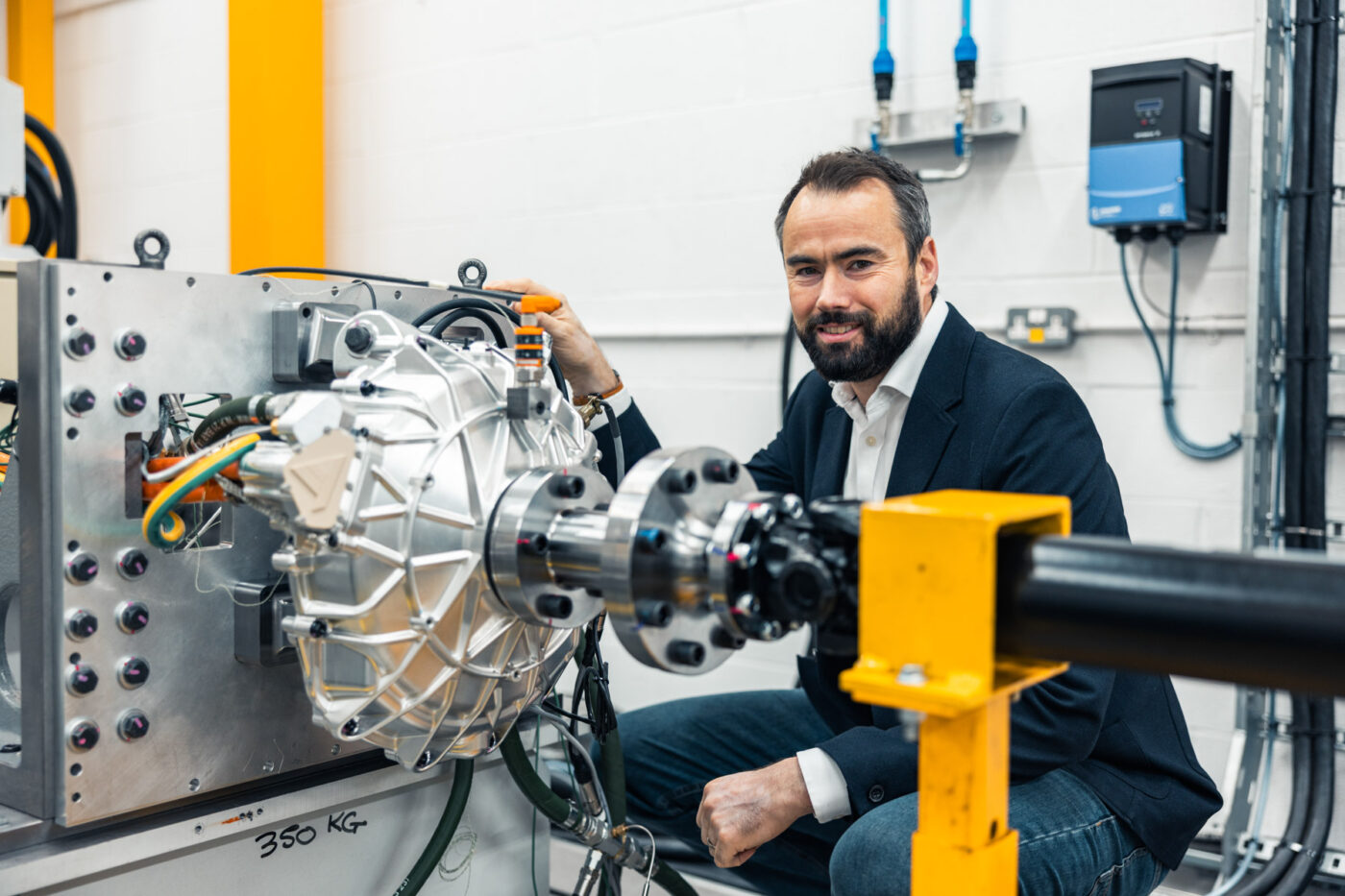 Yasa axialfulssmotor radnabenantrieb