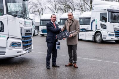 Contargo daf xd eléctrico e lkw