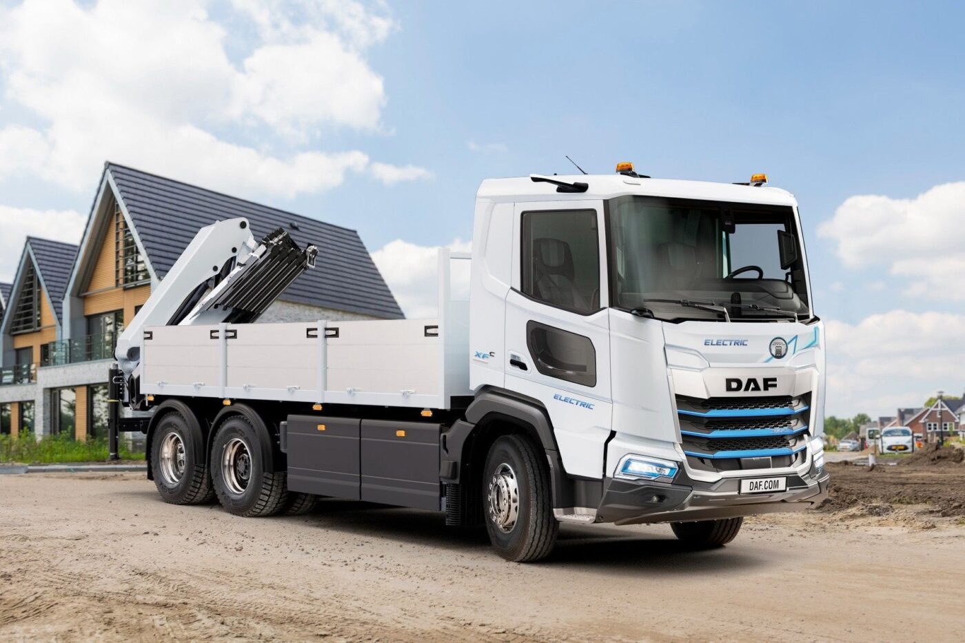 Daf trucks xf electric e lkw electric truck min