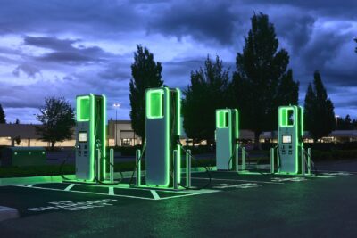 Electrify america ladepark ladestation charging station