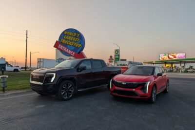 General motors cadillac optiq y gmc sierra ev pickup truck