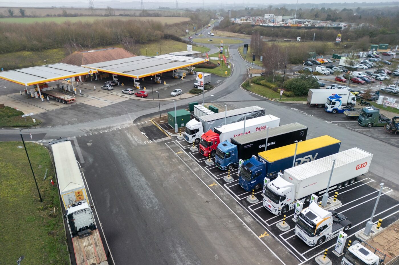 Gridserve baldock electric freightway