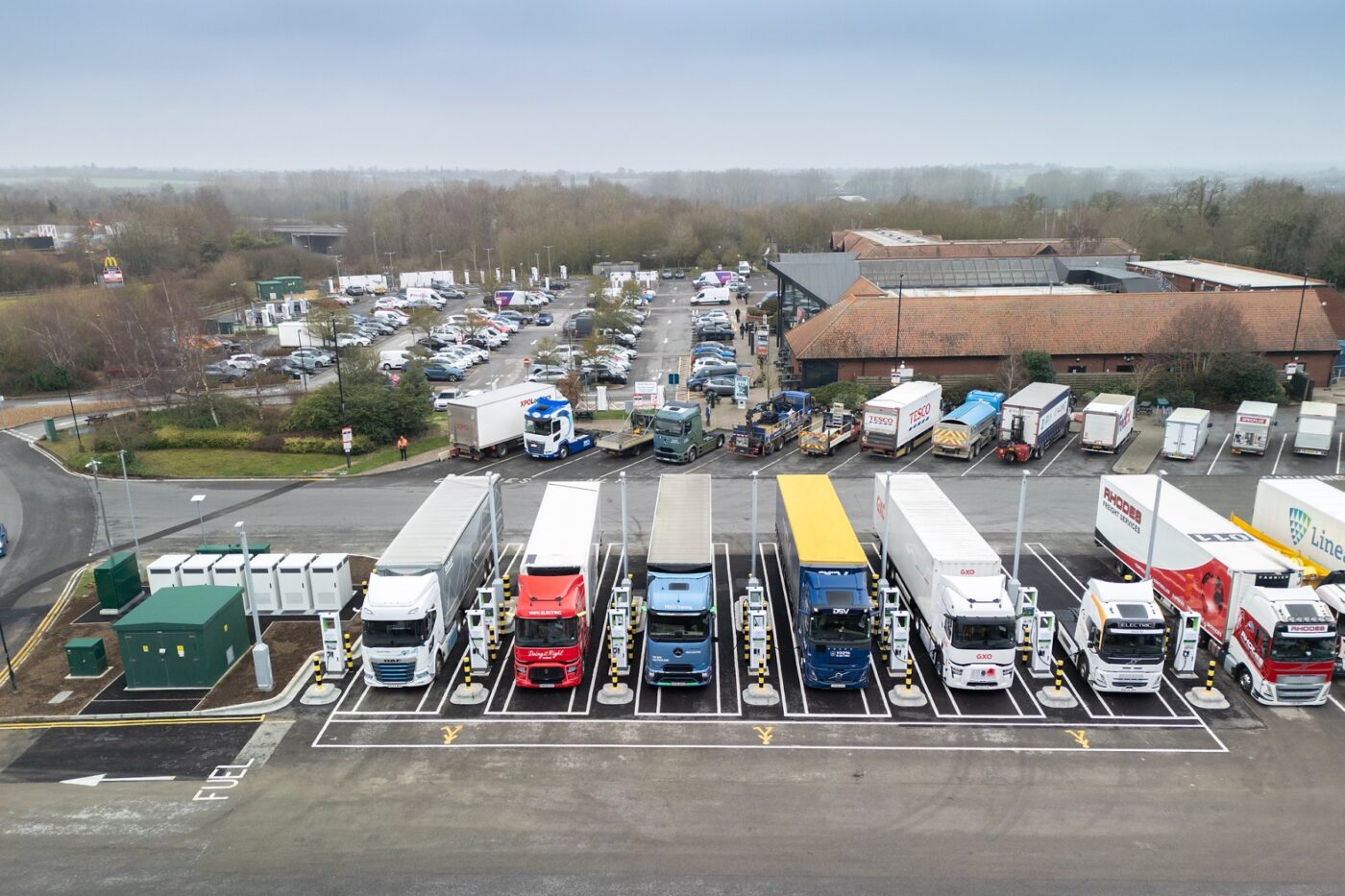 Gridserve baldock electric freightway