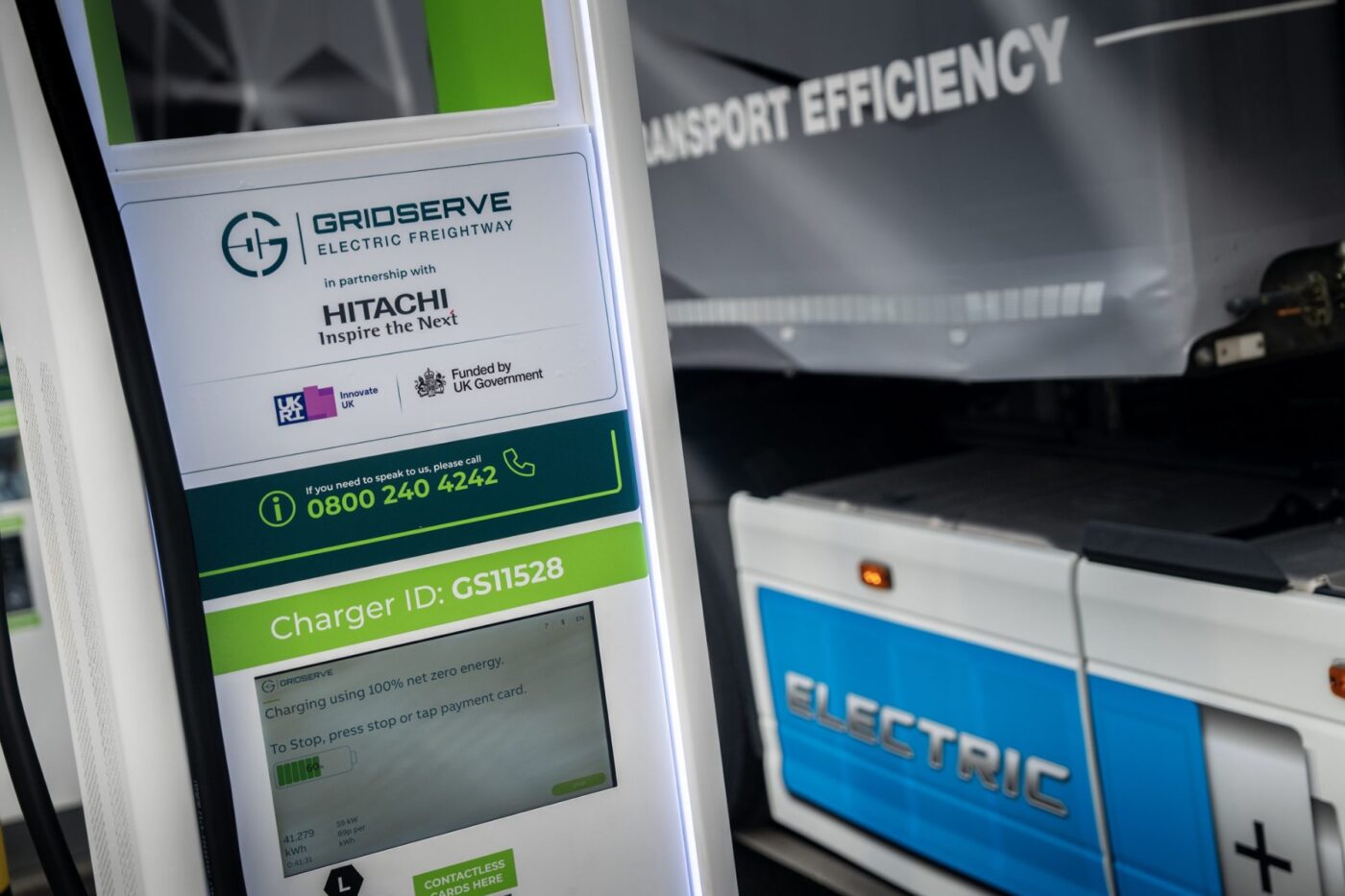 Gridserve baldock electric freightway