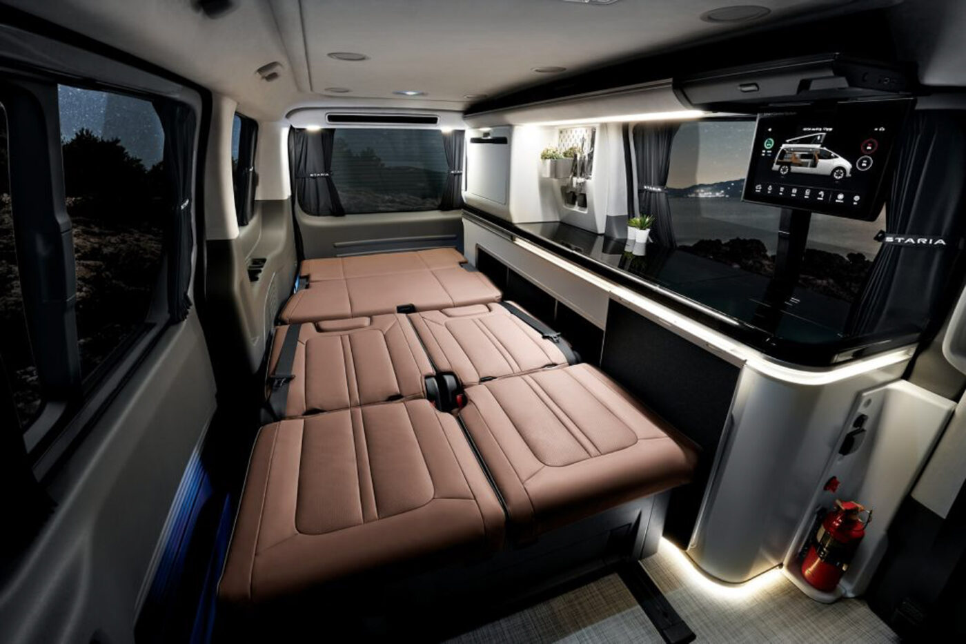 Hyundai staria camper concept