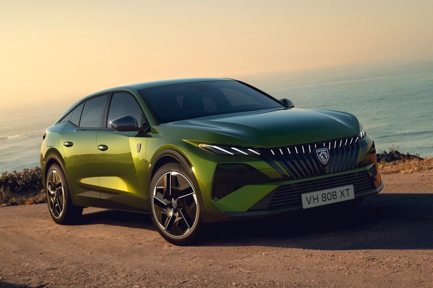 peugeot e 408 facelift 2026 04 min Peugeot e facelift min