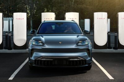 Porsche north america supercharger tesla