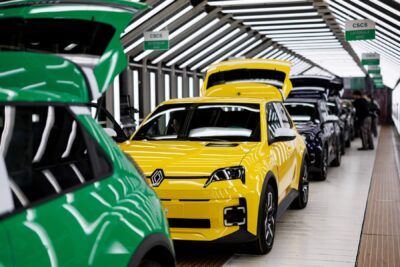 Producción renault r5 en douai