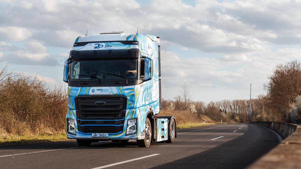 Selv brennstoffzellen camión rwth aachen